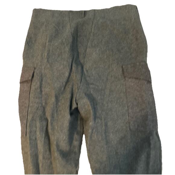 Vintage Swiss Army Trousers Men 36x42 Gray Green Heavy Wool Field Pants Military - Picture 6 of 7